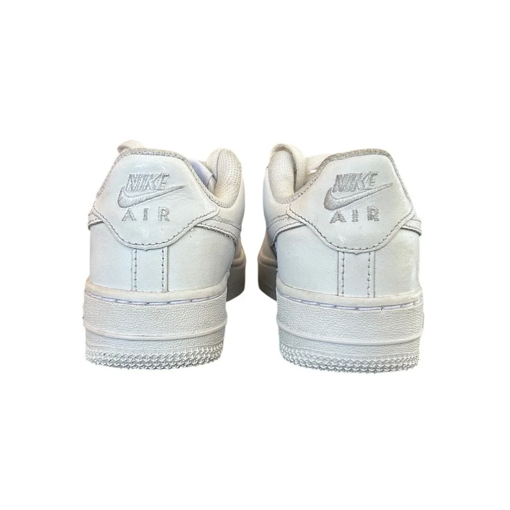 Nike Air Force‎ 1 Low Triple White Kids Sneakers FV5951-111 Size 1Y